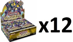 Yu-Gi-Oh Phantom Rage 1st Edition Booster Box CASE (12 Booster Boxes)